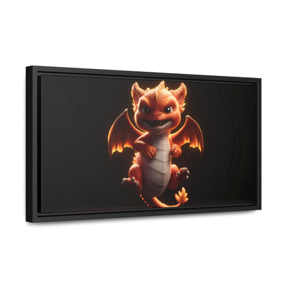 Fiery Mischief - Gallery Canvas Wraps, Horizontal Frame