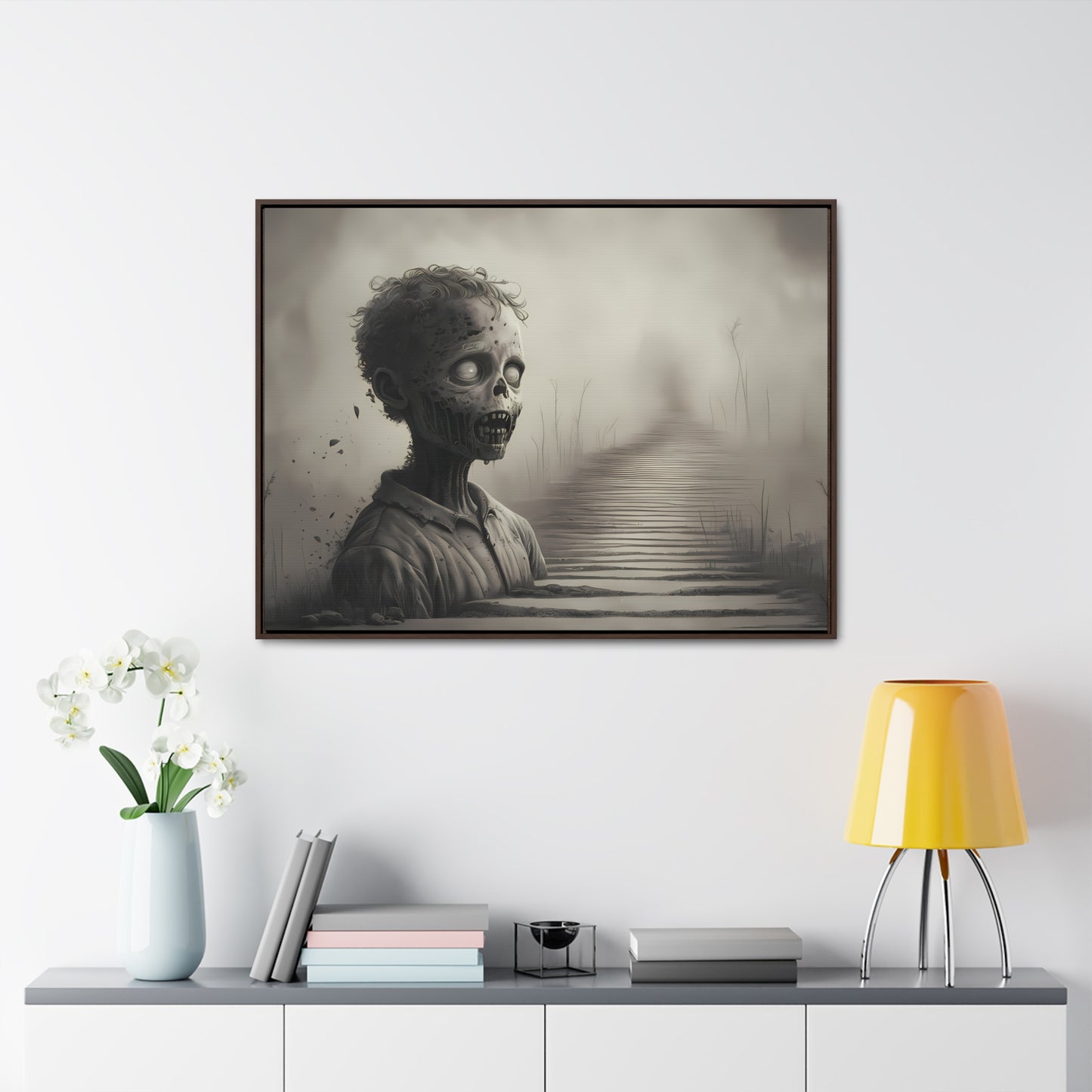 Echoes of the Forgotten - Gallery Canvas Wraps, Horizontal Frame