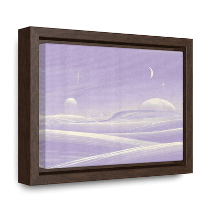 Ethereal Moonscape - Gallery Canvas Wraps, Horizontal Frame