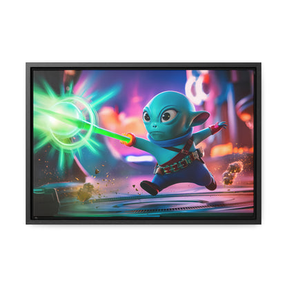 Galactic Defender - Gallery Canvas Wraps, Horizontal Frame