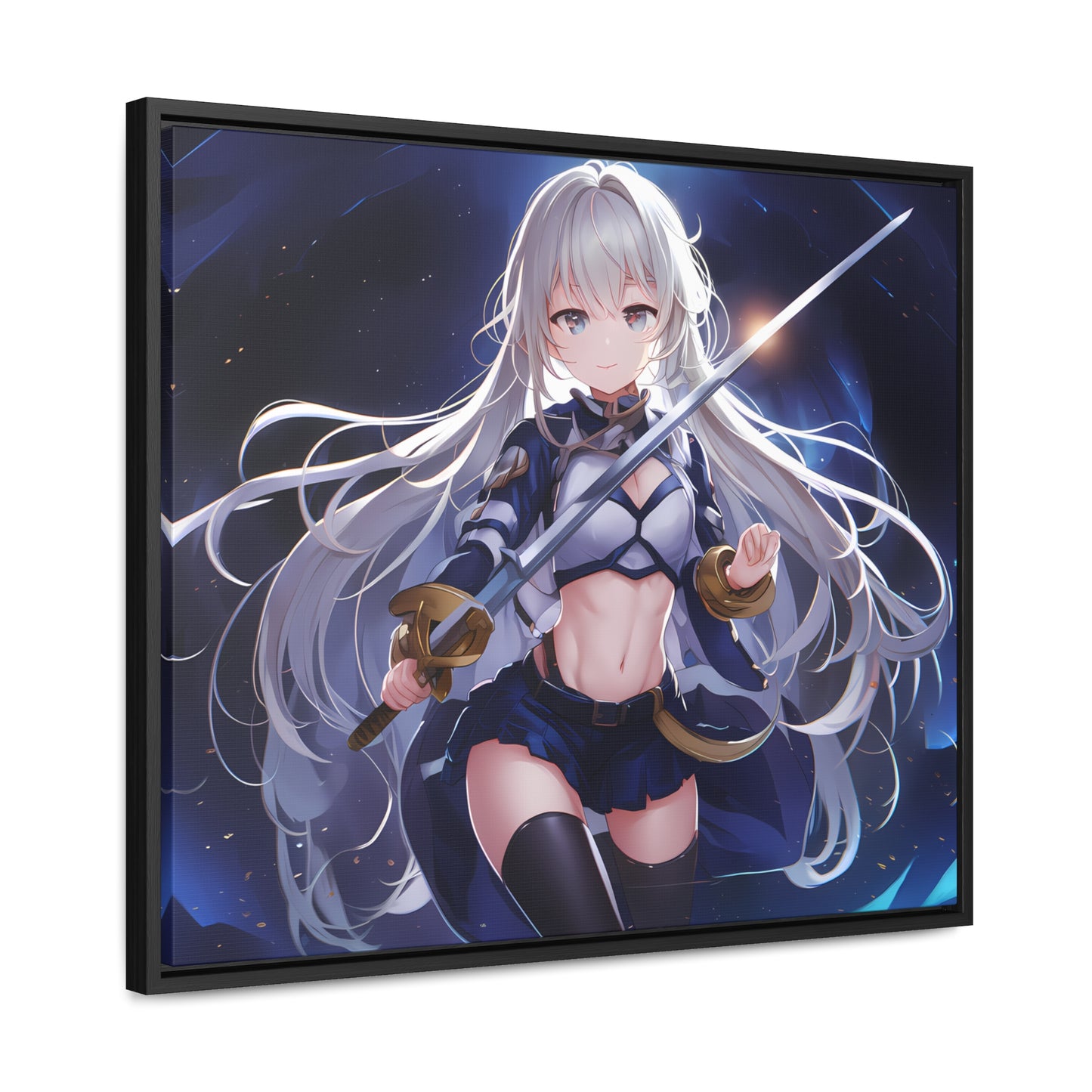 Blade of the Celestial Knight - Gallery Canvas Wraps, Horizontal Frame