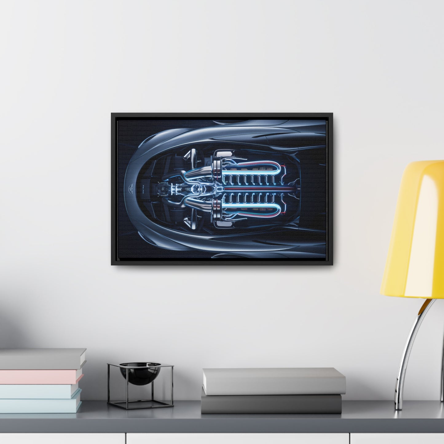 "Symphony of Engineering" - Gallery Canvas Wraps, Horizontal Frame