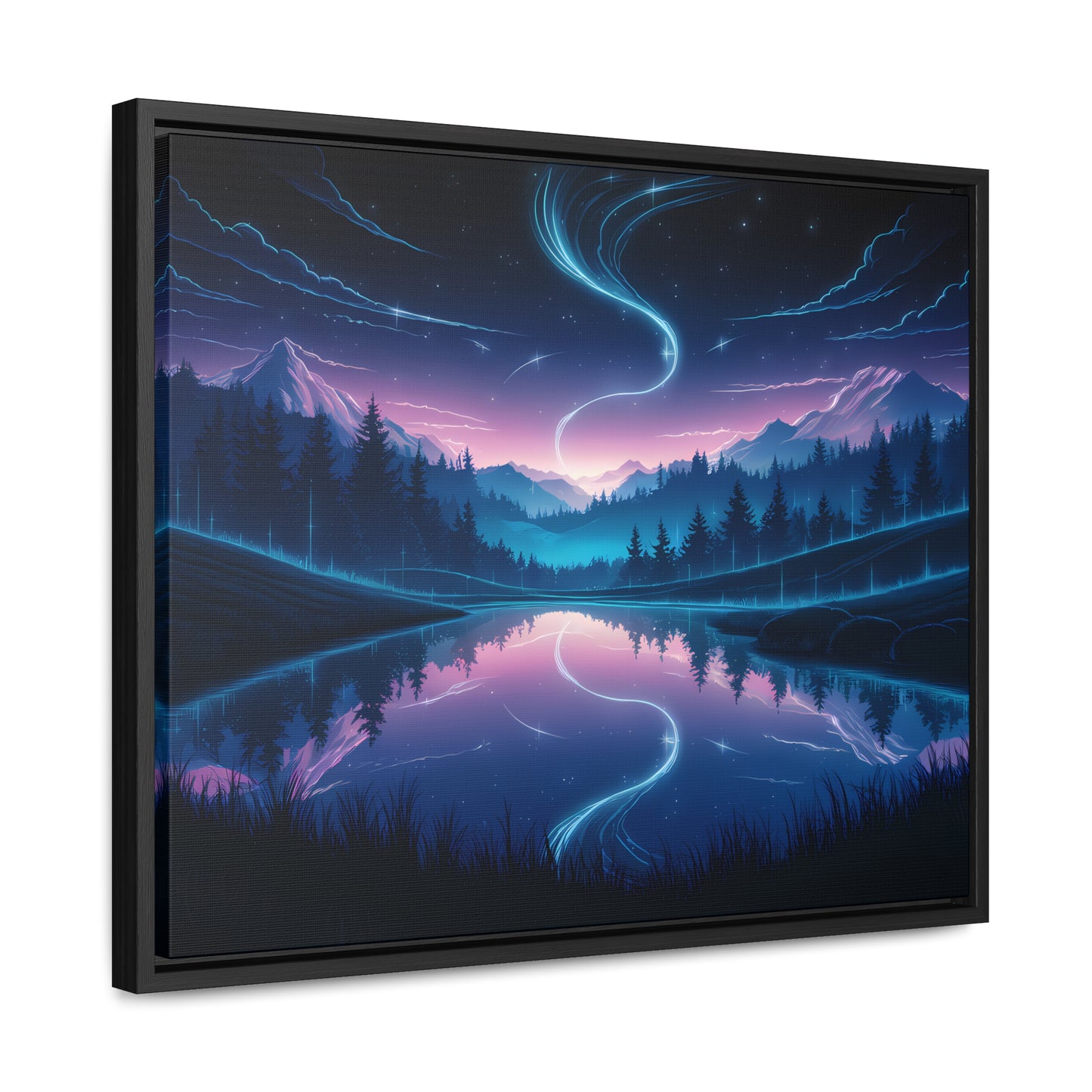 Celestial Reflection - Gallery Canvas Wraps, Horizontal Frame