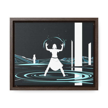 Resonance of the Void - Gallery Canvas Wraps, Horizontal Frame