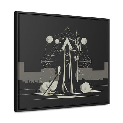 The Arcane Guardian of the Shadows - Gallery Canvas Wraps, Horizontal Frame