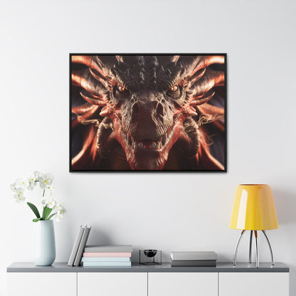 Wrath of the Inferno Dragon - Gallery Canvas Wraps, Horizontal Frame