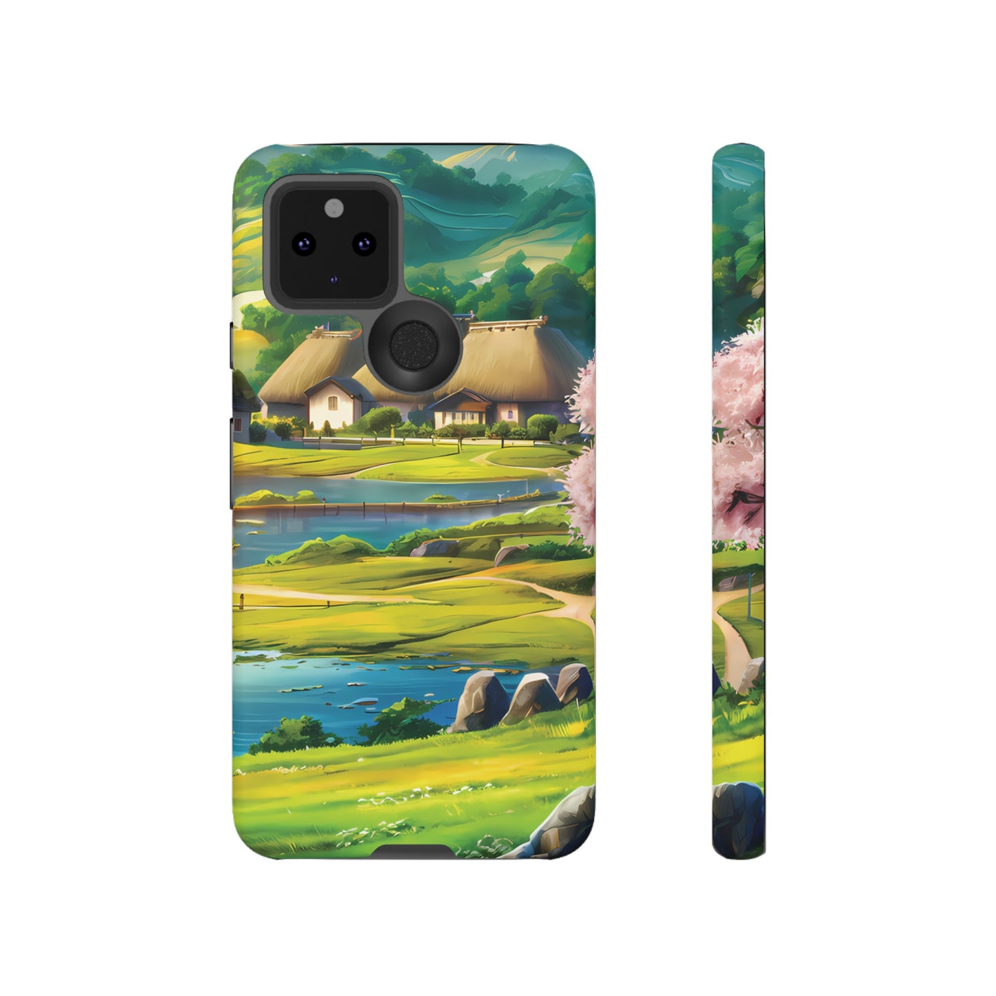 Idyllic Anime Village - Smartphone Tough Cases