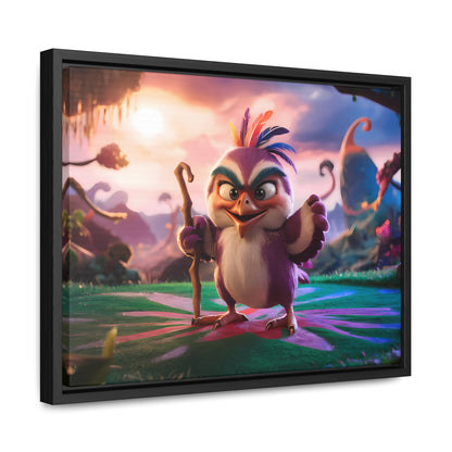 Guardian of the Enchanted Forest - Gallery Canvas Wraps, Horizontal Frame