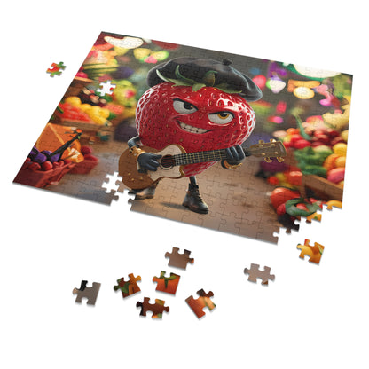 Berry Badass in the Fruit Market - Jigsaw Puzzle (30, 110, 252, 500,1000-Piece)