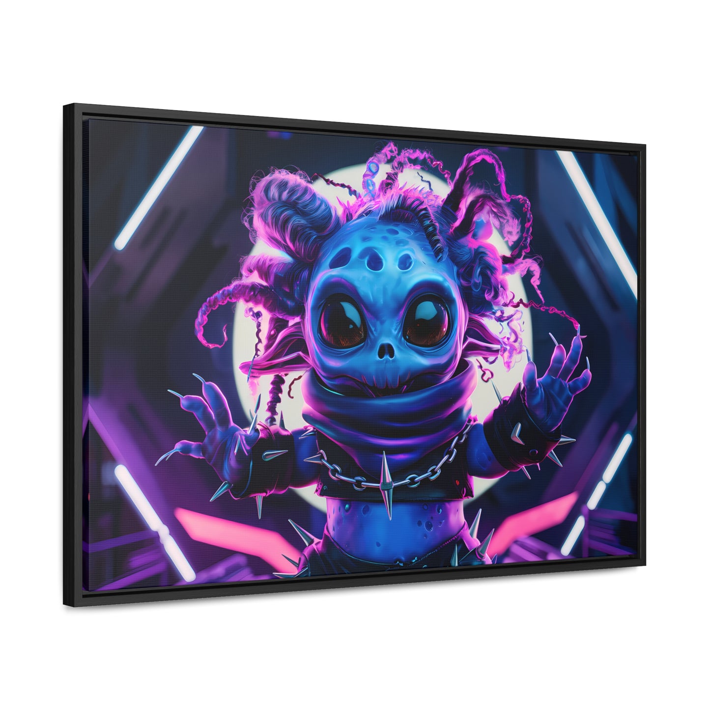 Alien Punk Starlet - Gallery Canvas Wraps, Horizontal Frame