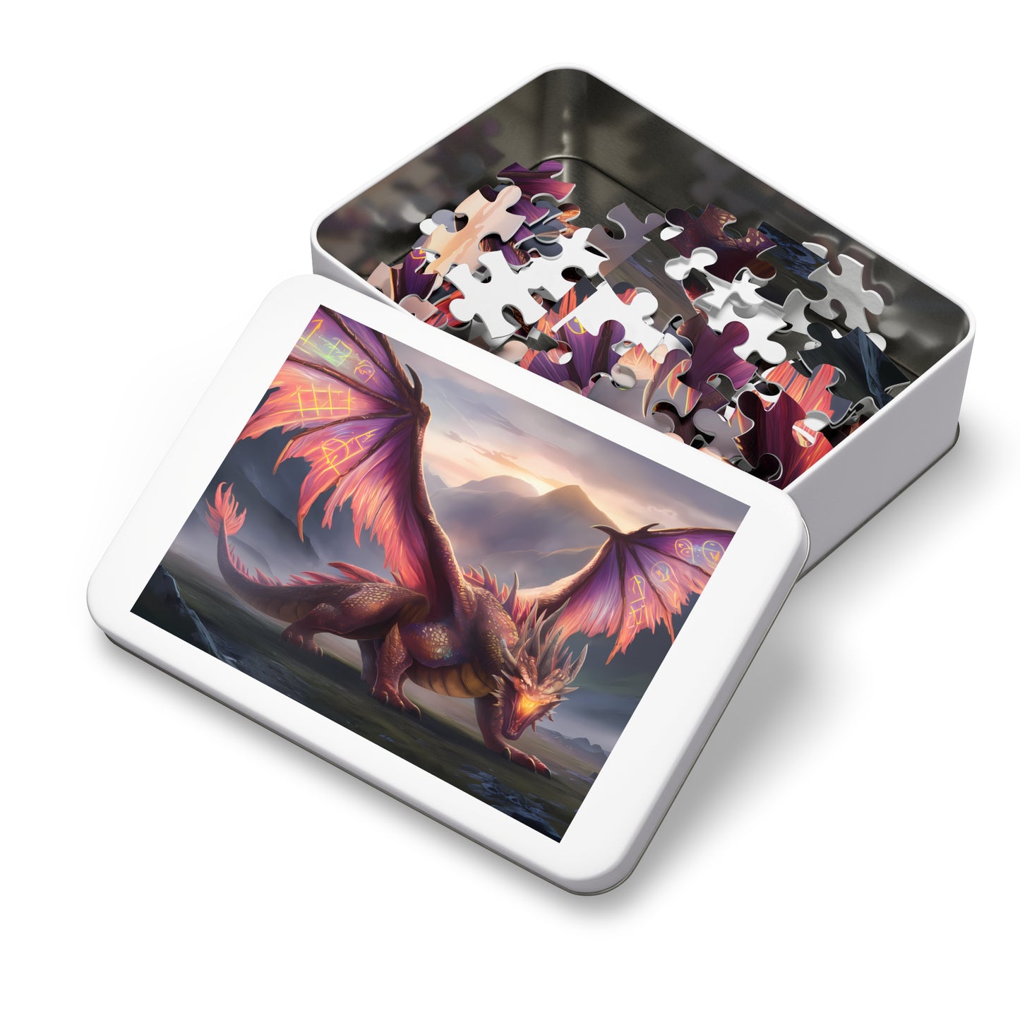 Eclipse of the Arcane Wyrm - Jigsaw Puzzle (30, 110, 252, 500,1000-Piece)