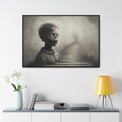 Echoes of the Forgotten - Gallery Canvas Wraps, Horizontal Frame