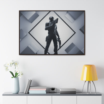 Shadow Enforcer - Gallery Canvas Wraps, Horizontal Frame