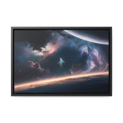 Ascension Beyond the Horizon - Gallery Canvas Wraps, Horizontal Frame