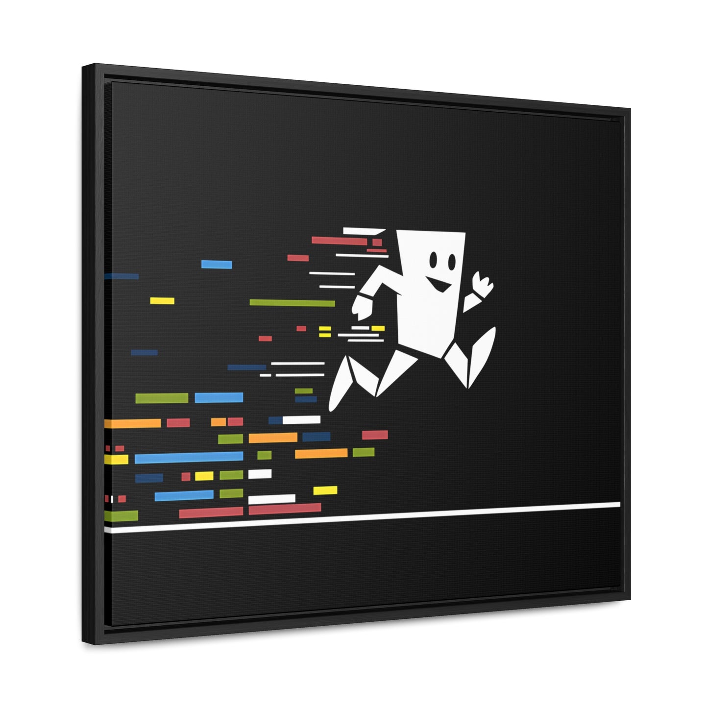 Data Sprint - Gallery Canvas Wraps, Horizontal Frame