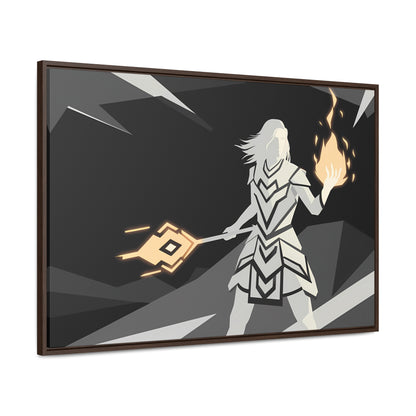 Ethereal Flamebearer - Gallery Canvas Wraps, Horizontal Frame