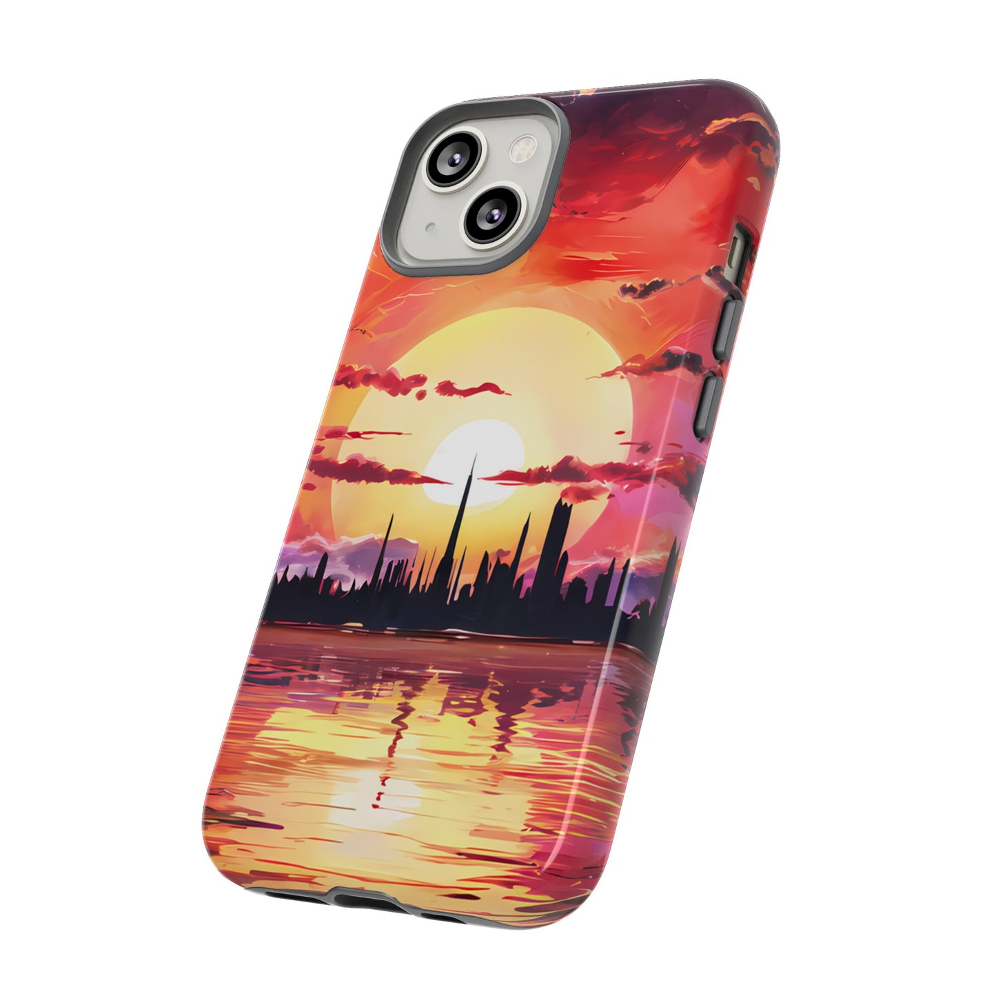 Anime Island City - Smartphone Tough Cases