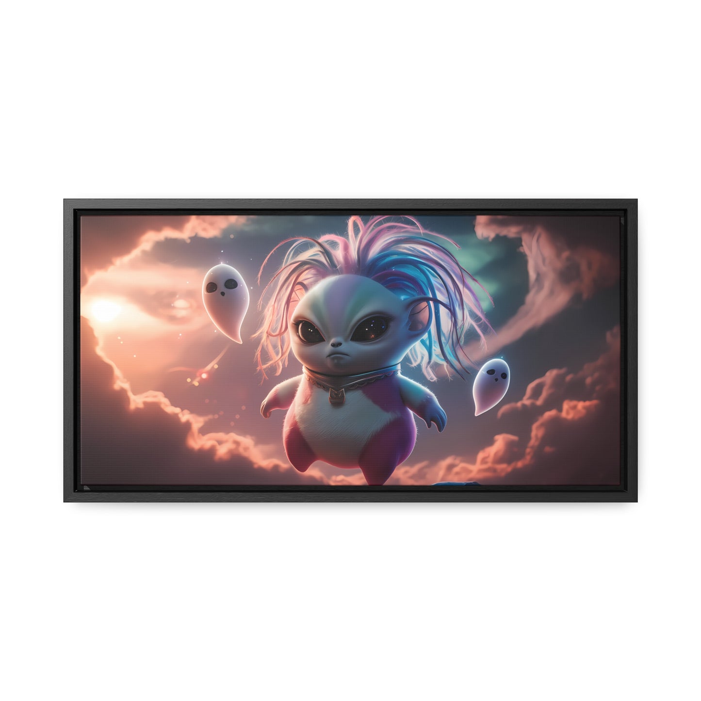 Guardian of the Twilight Spirits - Gallery Canvas Wraps, Horizontal Frame