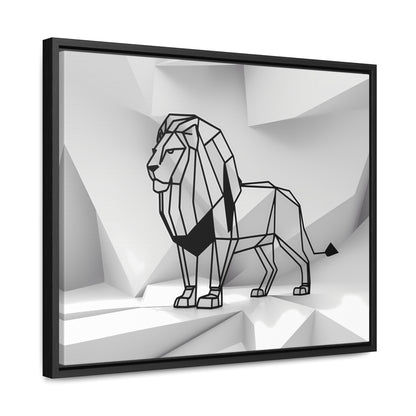 Geometric Majesty - Gallery Canvas Wraps, Horizontal Frame