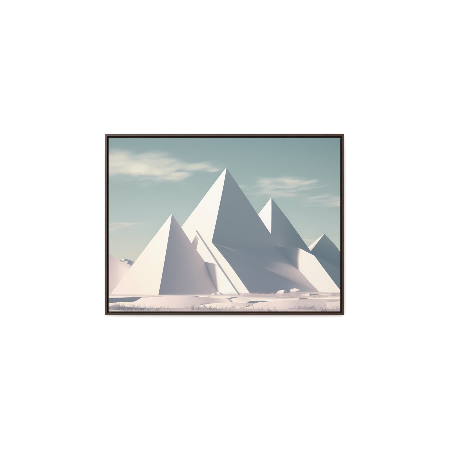 Monolith Peaks - Gallery Canvas Wraps, Horizontal Frame