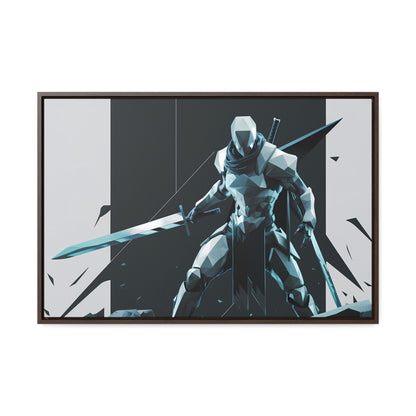 Blade of the Shattered Realm - Gallery Canvas Wraps, Horizontal Frame