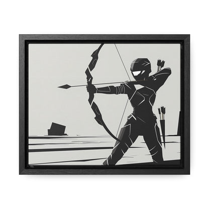 Silent Hunter - Gallery Canvas Wraps, Horizontal Frame