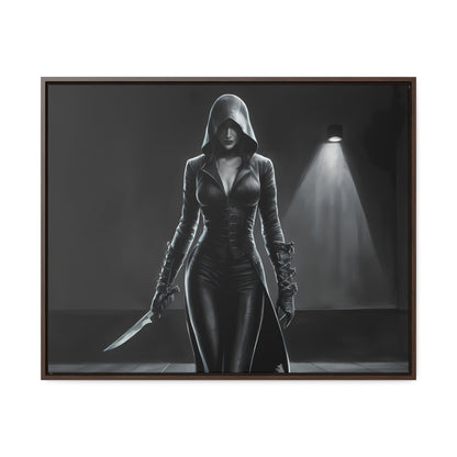 The Shadow's Blade - Gallery Canvas Wraps, Horizontal Frame