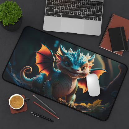 "Guardian of the Enchanted Forest" - Desk Mat