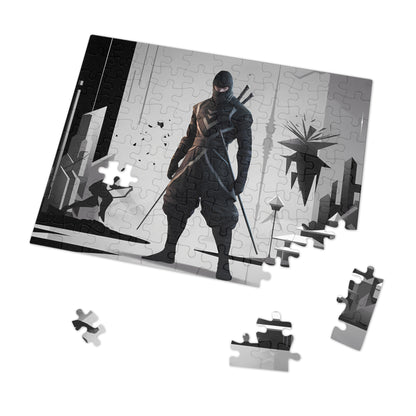 Shadow of the Cyber Ninja - Jigsaw Puzzle (30, 110, 252, 500,1000-Piece)