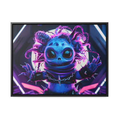 Alien Punk Starlet - Gallery Canvas Wraps, Horizontal Frame