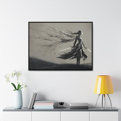 Blade of the Abyss - Gallery Canvas Wraps, Horizontal Frame