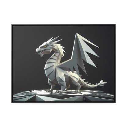 The Silver Sentinel - Gallery Canvas Wraps, Horizontal Frame