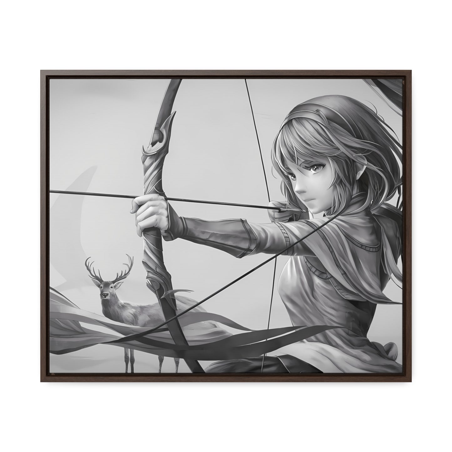 Guardian of the Wilds - Gallery Canvas Wraps, Horizontal Frame