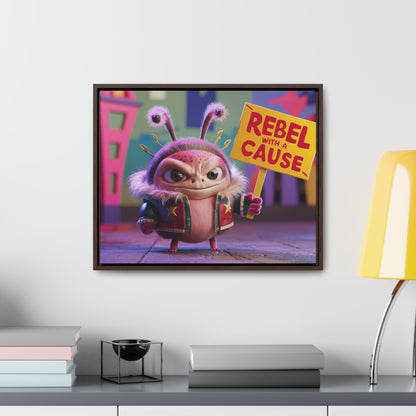 Rebel with a Cause - Gallery Canvas Wraps, Horizontal Frame