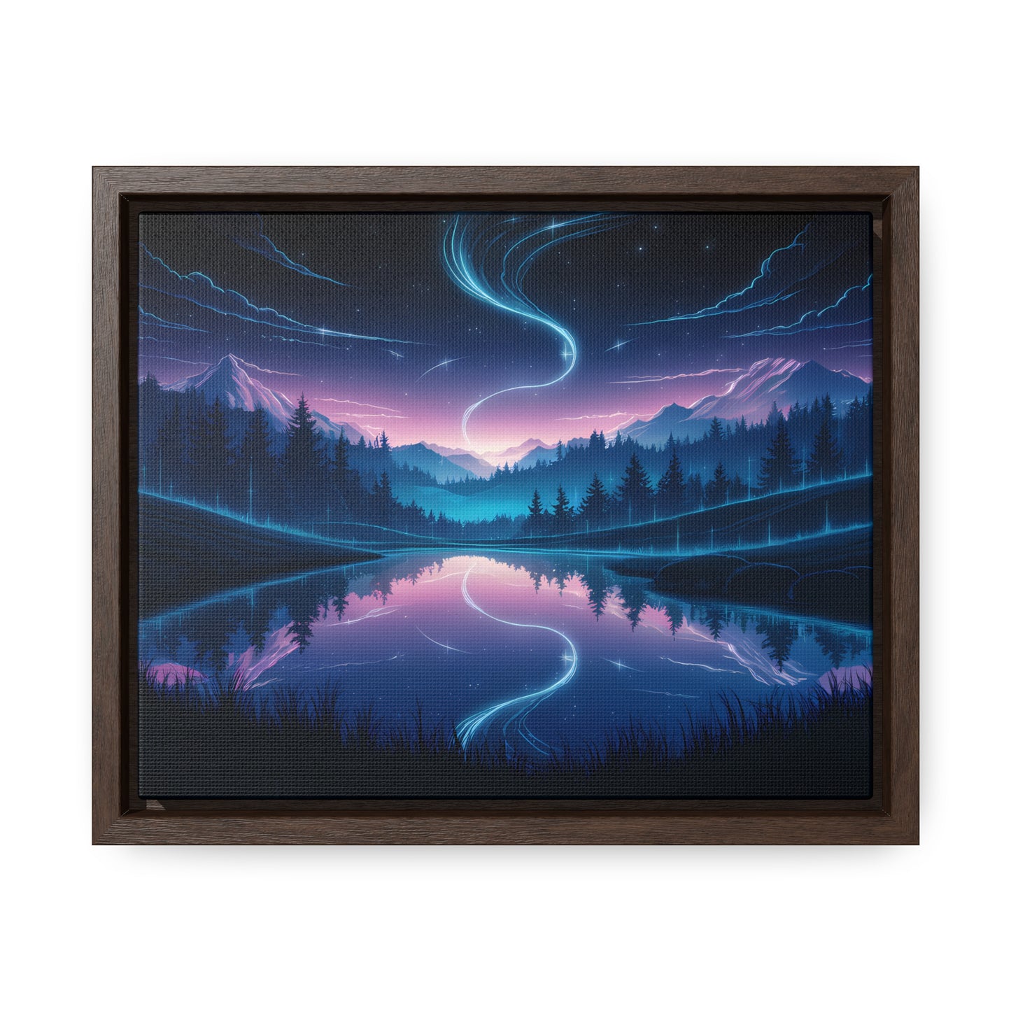 Celestial Reflection - Gallery Canvas Wraps, Horizontal Frame