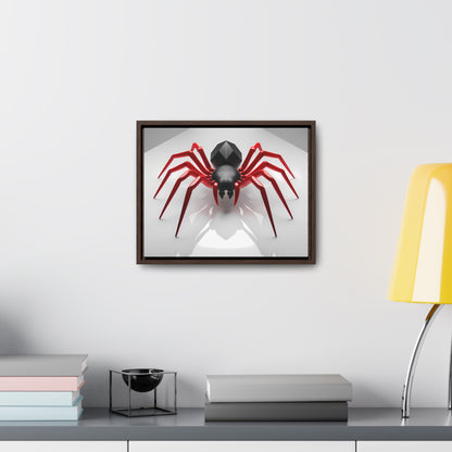 Crimson Arachnid - Gallery Canvas Wraps, Horizontal Frame