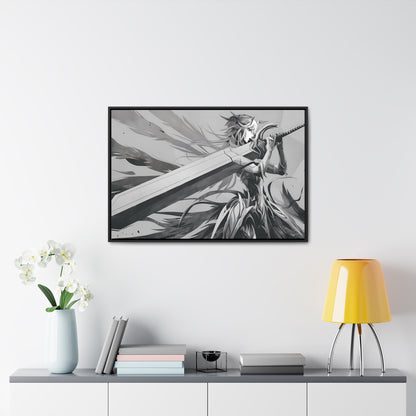 Eclipse of the Blade - Gallery Canvas Wraps, Horizontal Frame