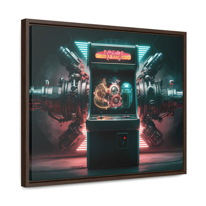 Quantum Arcade Revolution - Gallery Canvas Wraps, Horizontal Frame