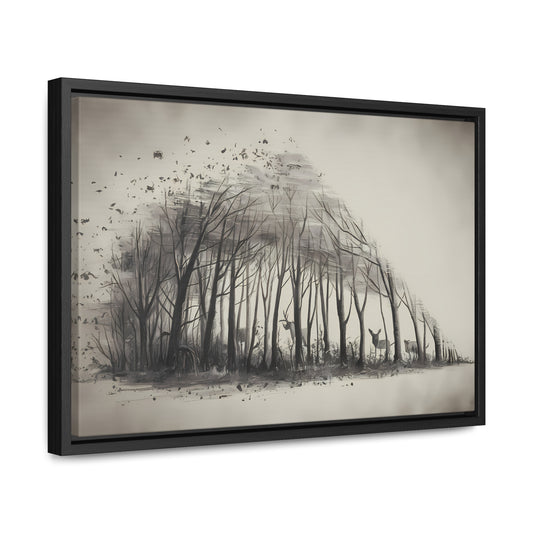 Whisper of the Forest - Gallery Canvas Wraps, Horizontal Frame