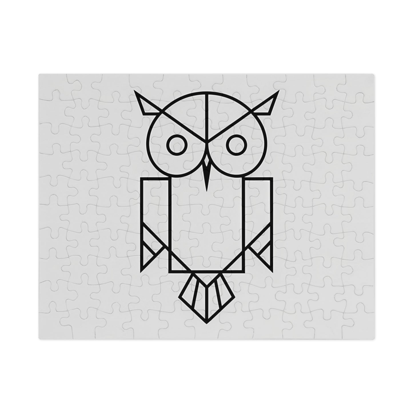 Geometric Owl Puzzle - Jigsaw Puzzle (30, 110, 252, 500,1000-Piece)