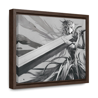 Eclipse of the Blade - Gallery Canvas Wraps, Horizontal Frame