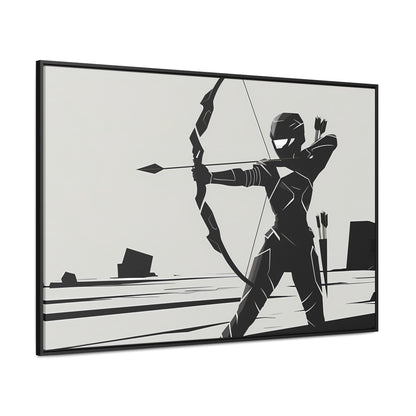 Silent Hunter - Gallery Canvas Wraps, Horizontal Frame