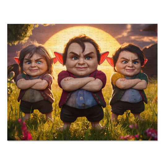 A Gang of "Gnomes" - Jigsaw Puzzle (30, 110, 252, 500,1000-Piece)