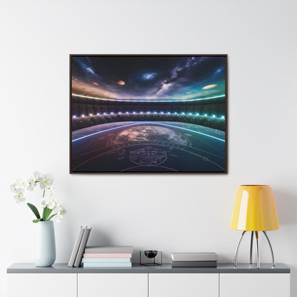 Stellar Observatory Nexus - Gallery Canvas Wraps, Horizontal Frame