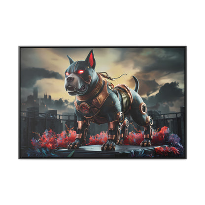 Cyberhound Sentinel - Gallery Canvas Wraps, Horizontal Frame