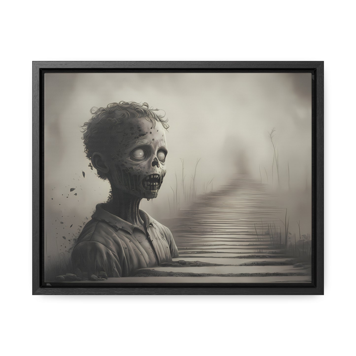 Echoes of the Forgotten - Gallery Canvas Wraps, Horizontal Frame