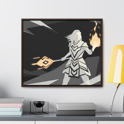 Ethereal Flamebearer - Gallery Canvas Wraps, Horizontal Frame