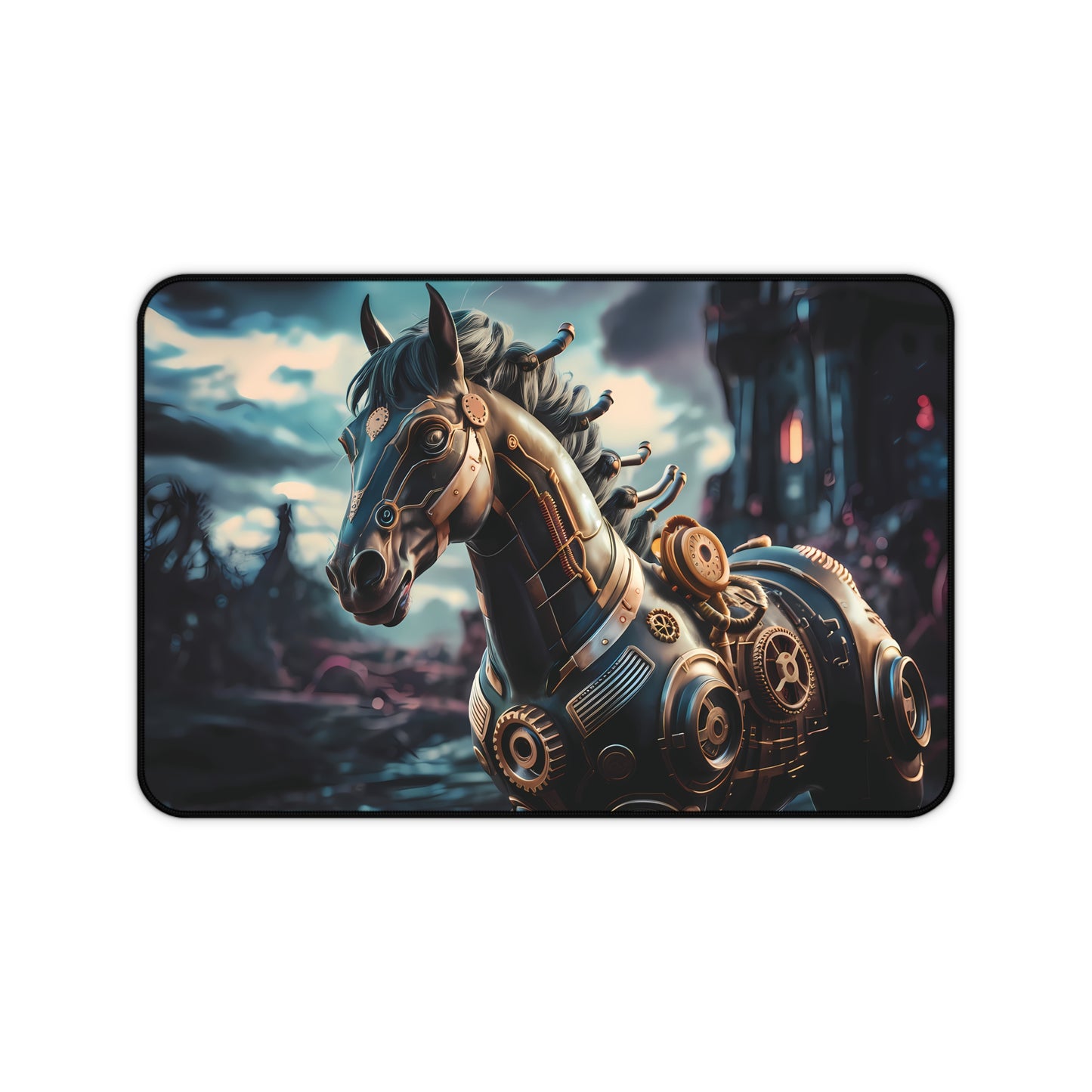 Steampunk Horse - Desk Mat