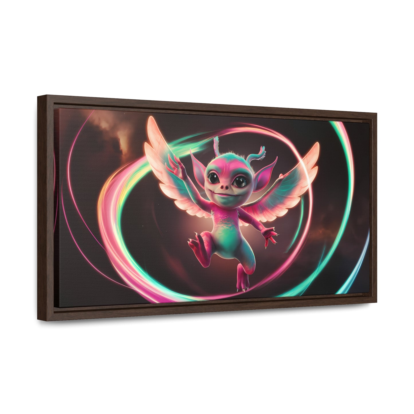 Wings of Radiant Joy - Gallery Canvas Wraps, Horizontal Frame