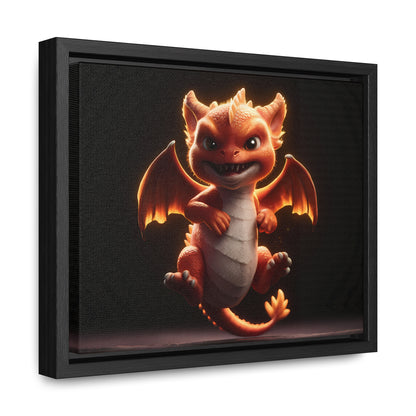 Fiery Mischief - Gallery Canvas Wraps, Horizontal Frame